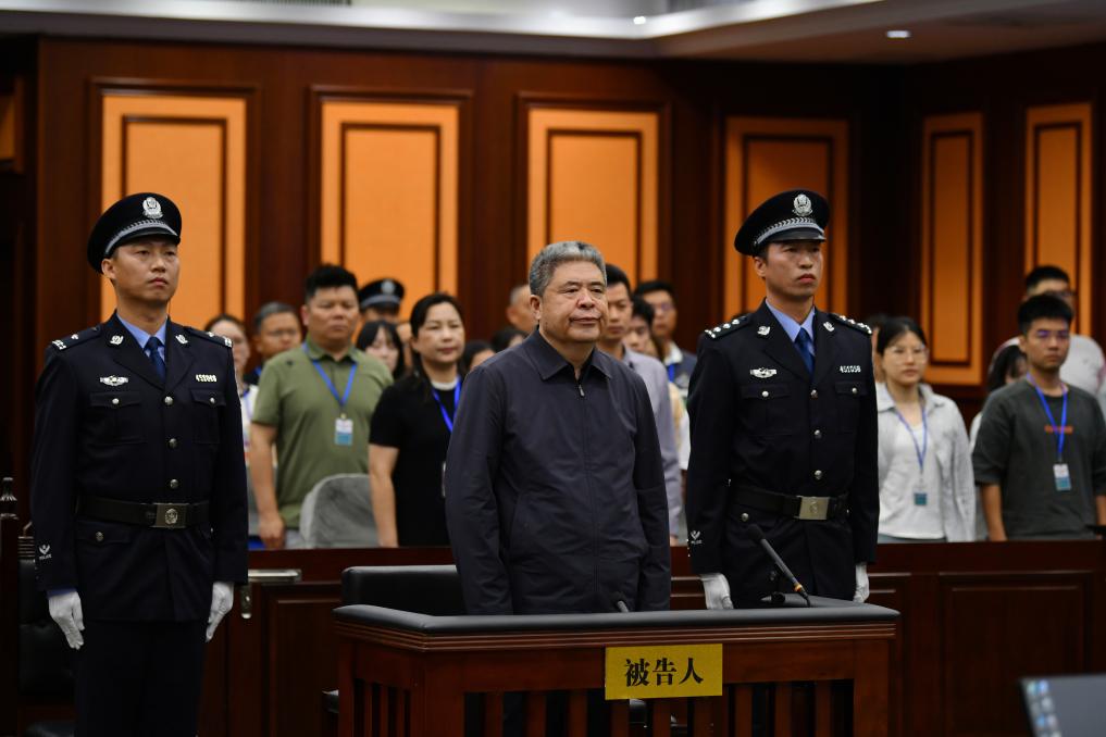 現(xiàn)場圖。（廣西壯族自治區(qū)南寧市中級人民法院供圖）